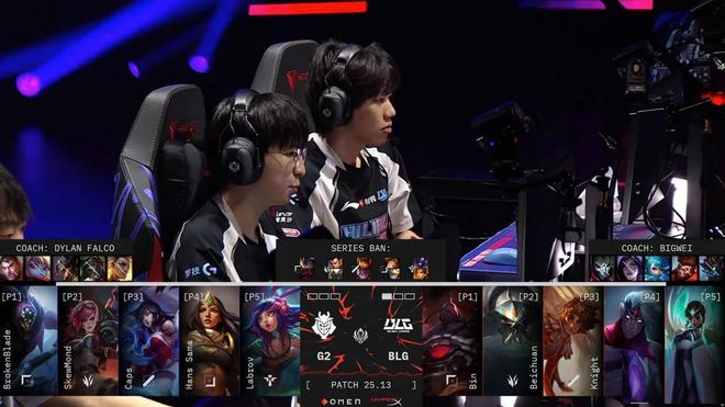 BLG险胜CLG，Uzi团战一打五宿敌对决全球总决赛，强势挺进下一轮