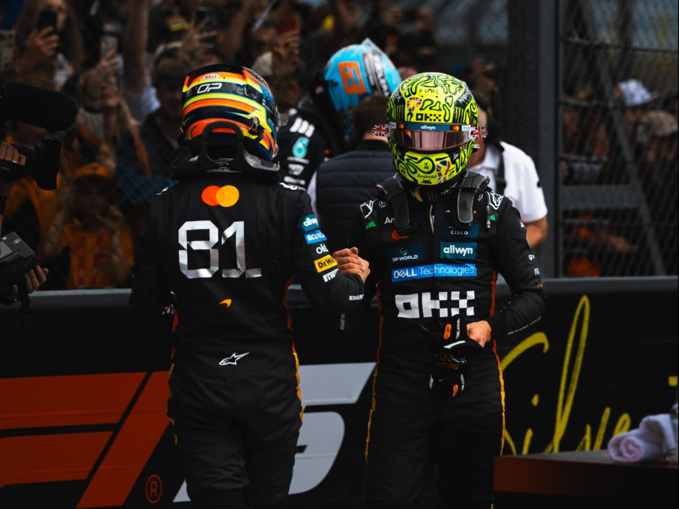 关于红牛二队翻盘阿斯顿马丁，皮亚斯特里关键制胜的信息