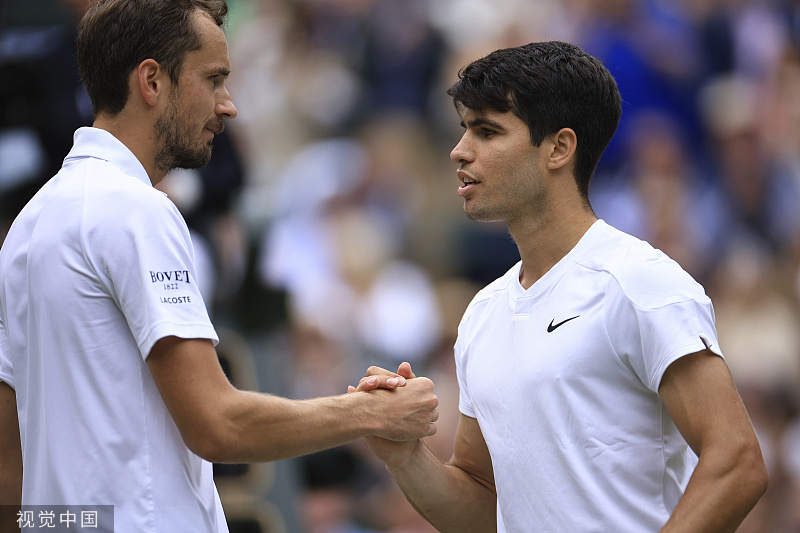 温网轻取法网，梅德韦杰夫高光表现